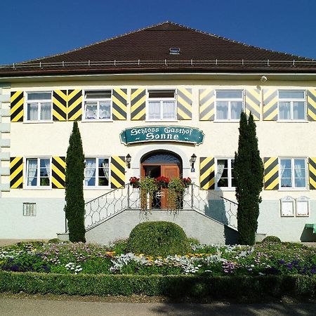 Schloss-Gasthof Sonne 이스니임알가우 외부 사진