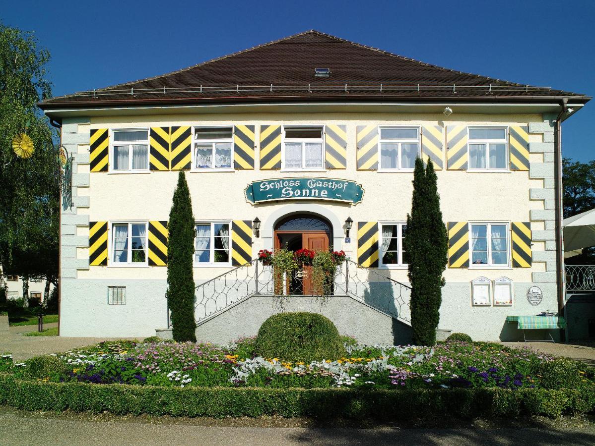 Schloss-Gasthof Sonne 이스니임알가우 외부 사진