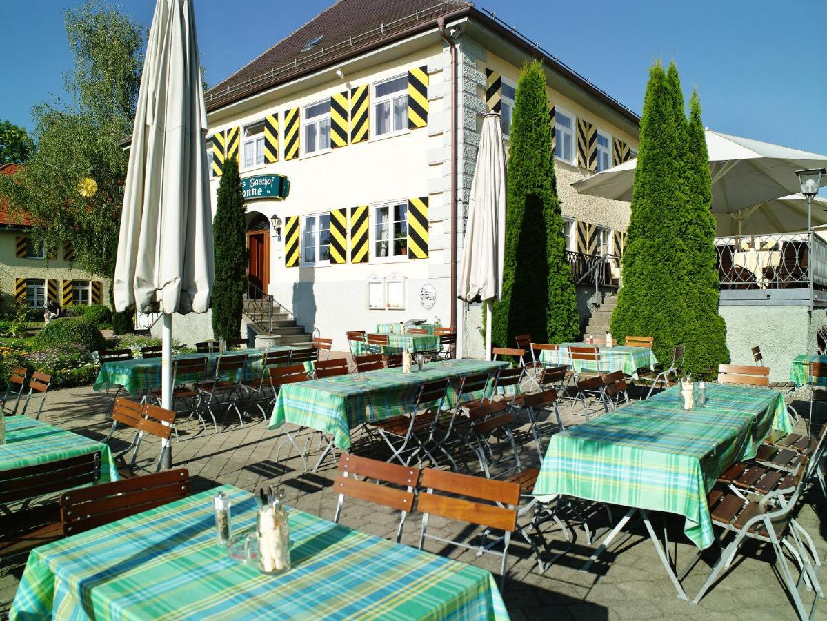 Schloss-Gasthof Sonne 이스니임알가우 외부 사진